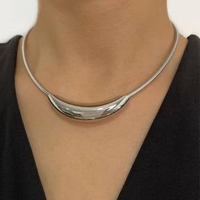 Collar Luxe Femenino Chapado en Oro