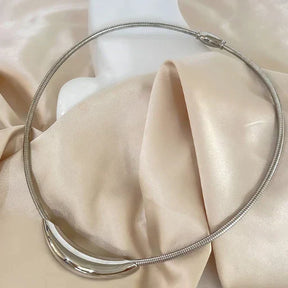 Collar Luxe Femenino Chapado en Oro